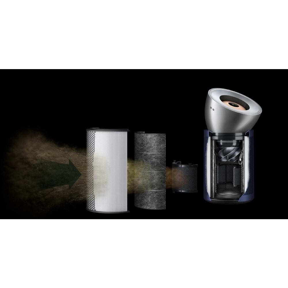DYSON PURİFİER BİG+QUİET FORMALDEHYDE BP03 HAVA TEMİZLEYİCİ (PARLAK NİKEL/PRUSYA MAVİSİ)