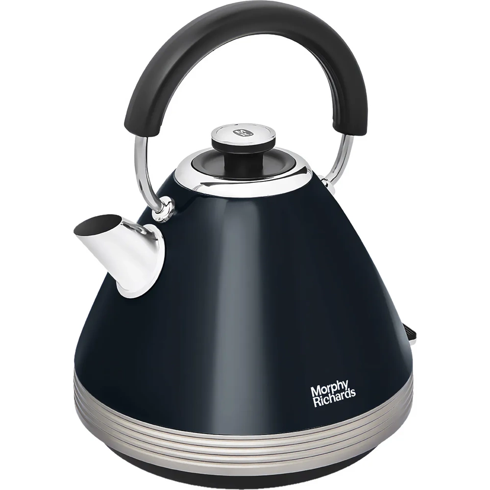 MORPHY RICHARDS 100334 VENTURE RETRO 1.5L PİRAMİT KETTLE - SİYAH