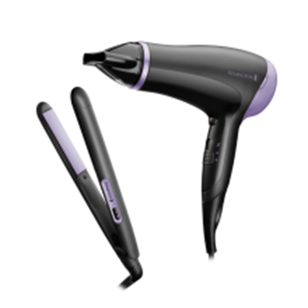 REMINGTON D3016GP STYLE ESSENTIALS SAÇ KURUTMA MAKİNESİ VE DÜZLEŞTİRİCİ HEDİYE SETİ