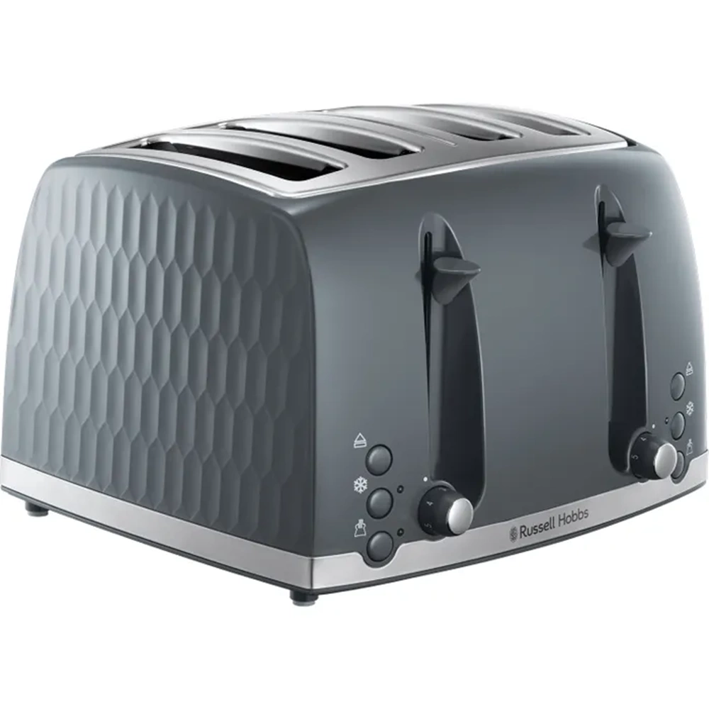RUSSELL HOBBS 26073 HONEYCOMB 4 DİLİMLİ EKMEK KIZARTMA GRİ