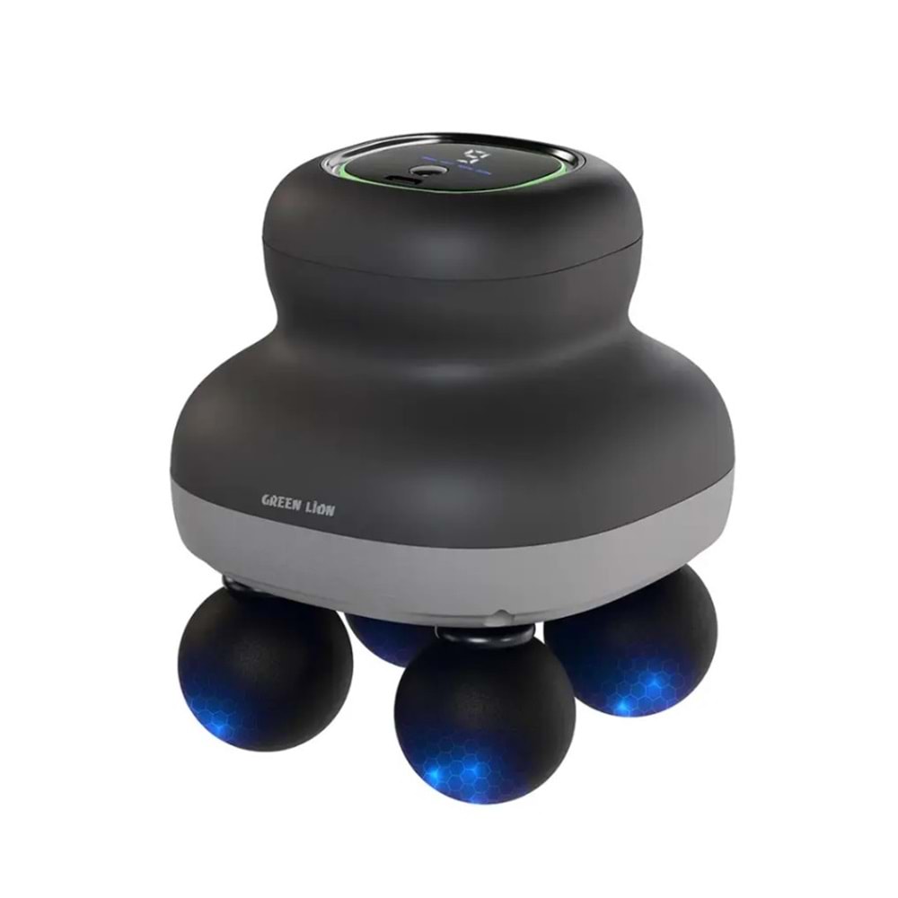 Green Lion Quad Force Vücut Masaj Aleti - Siyah GNQDFORMG38BK