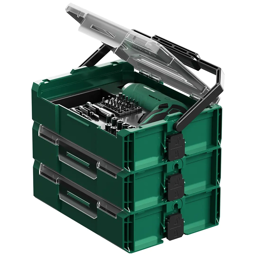 Green Lion GTS-700 Lokma ve Alet Seti 213 Parça - Yeşil GNGTS700TSGN