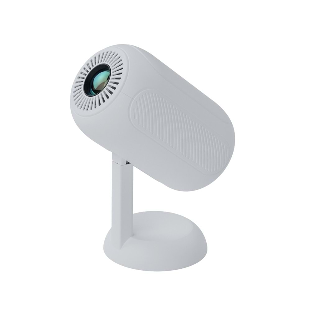 GREEN LİON VENUS 4K TAŞINABİLİR KABLOSUZ MİNİ PORJEKSİYON BEYAZ GNVE4KPROJWH