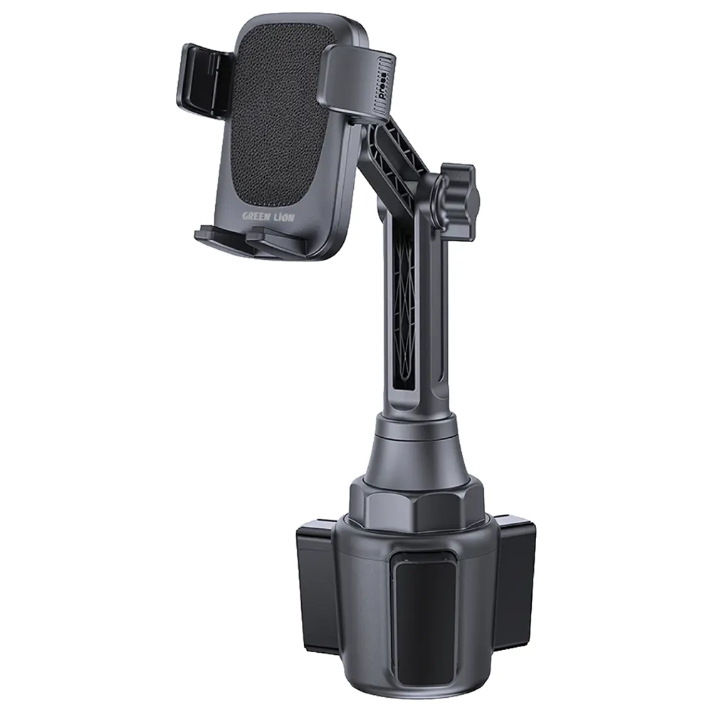 Green Lion GX-72 Araç Bardaklığı Telefon Tutucu - Siyah GNGX72CUPHBK