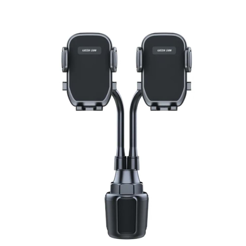 Green Lion Dual Drive Araç İçi Telefon Tutucu - Siyah GNDUDCRHLDBK
