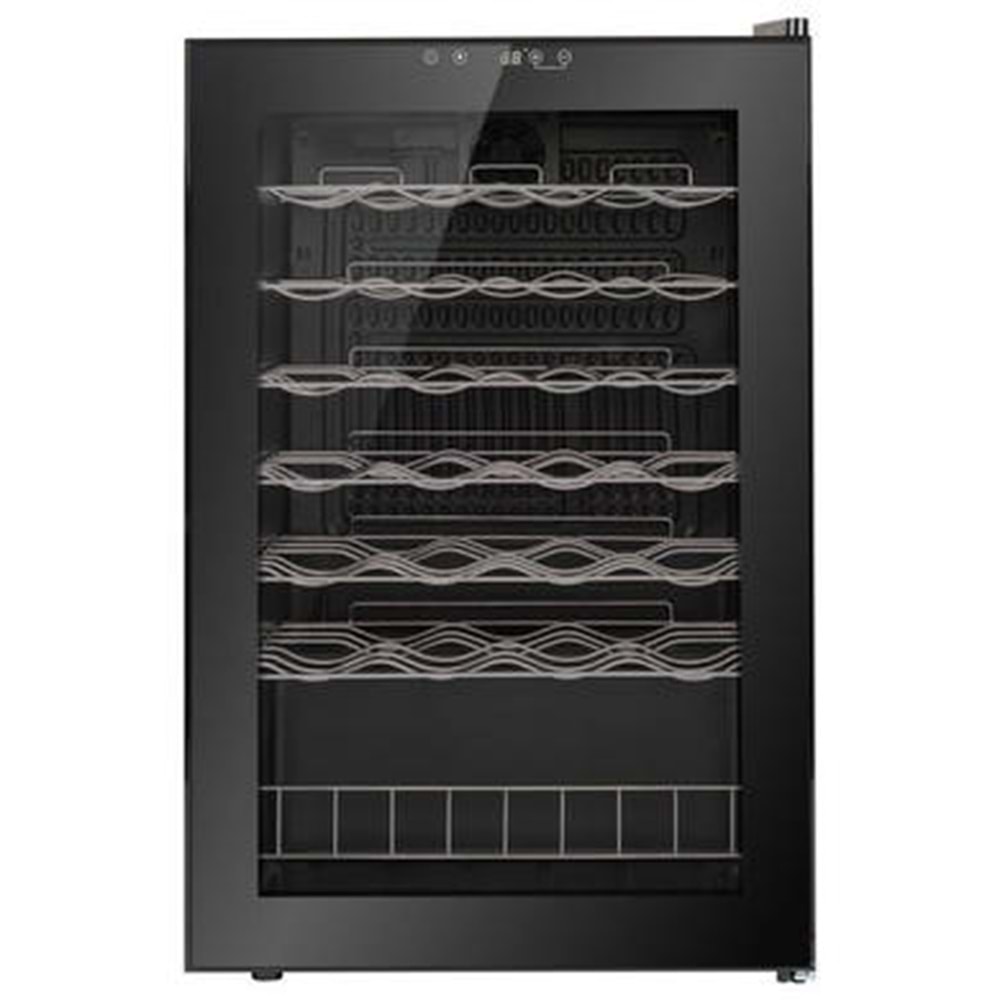 electriQ eiQ130FSWINE 48 Şişe Kapasiteli Şarap Buzluğu - Siyah