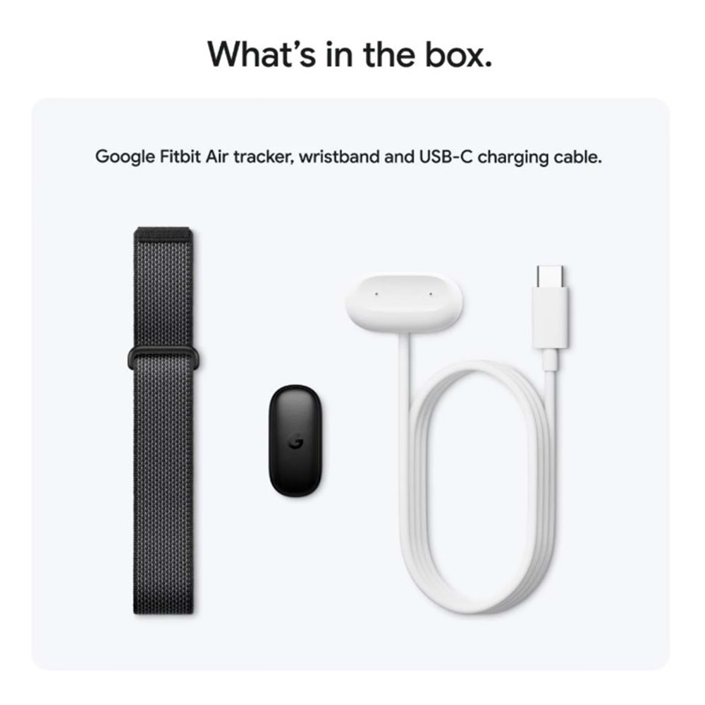 GOOGLE FITBIT AIR OBSIDIAN