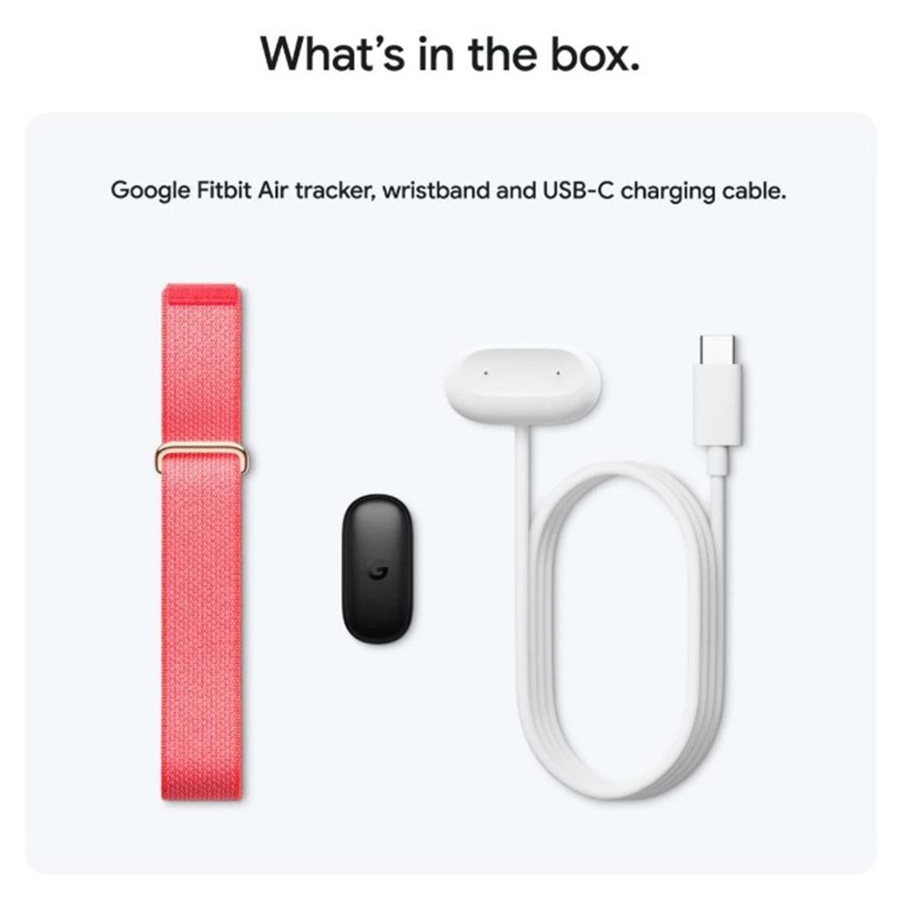 GOOGLE FITBIT AIR BERRY