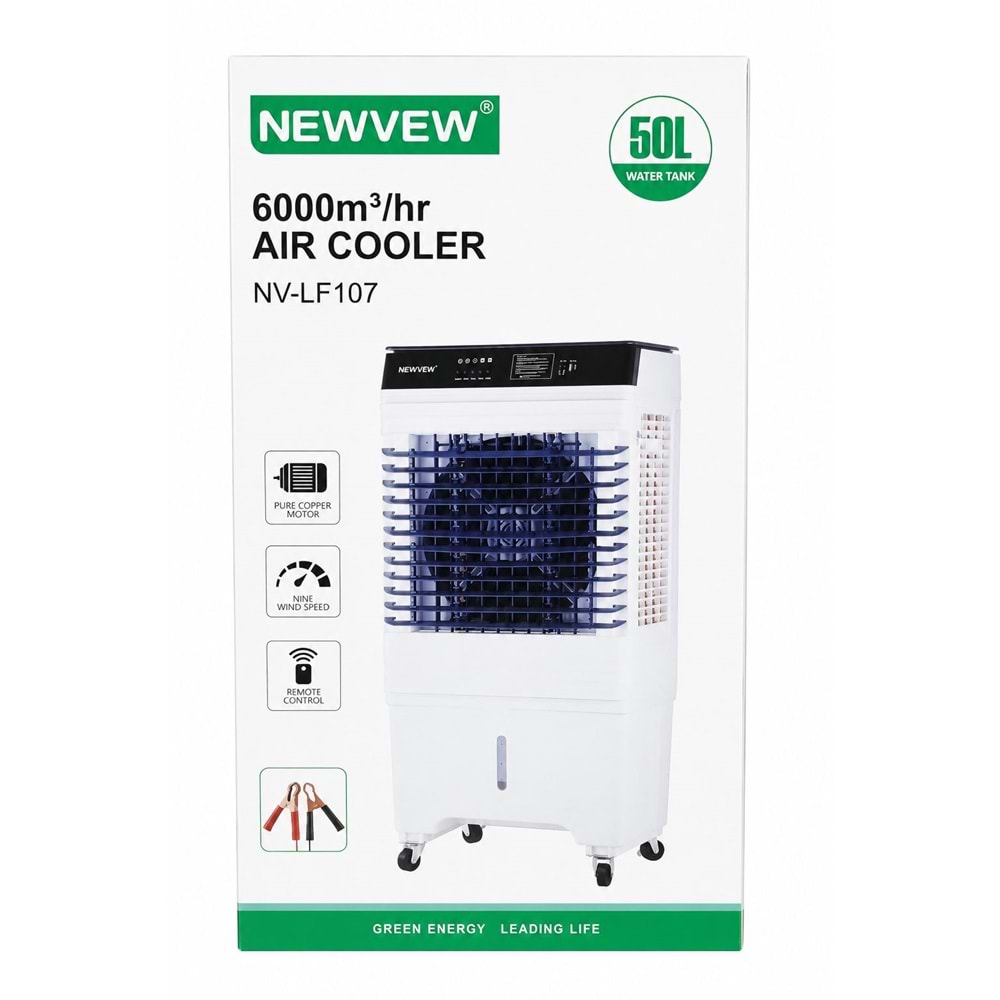 NEWVEW NV-LF107 DC 12V HAVA SOĞUTUCU VANTİLATÖR