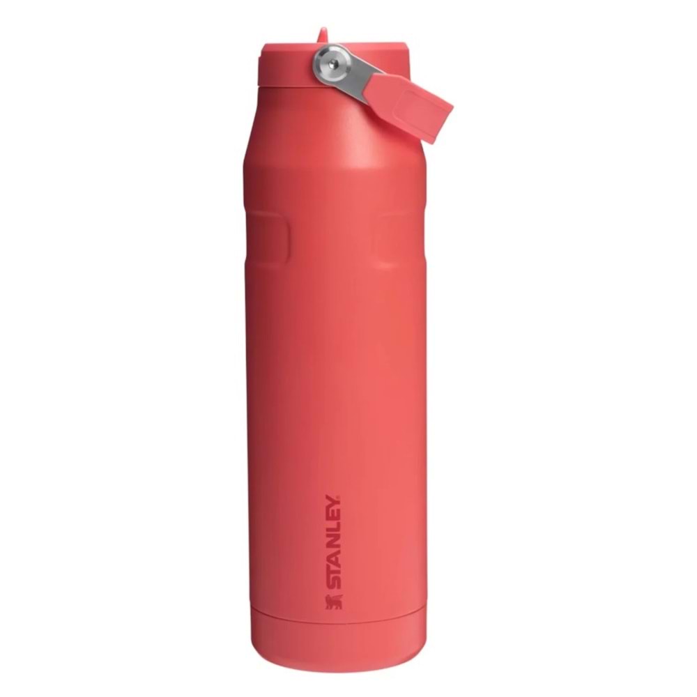 STANLEY THE ICEFLOW™ BOTTLE FLİP STRAW 2.0 1.1L / 36OZ - HOT CORAL