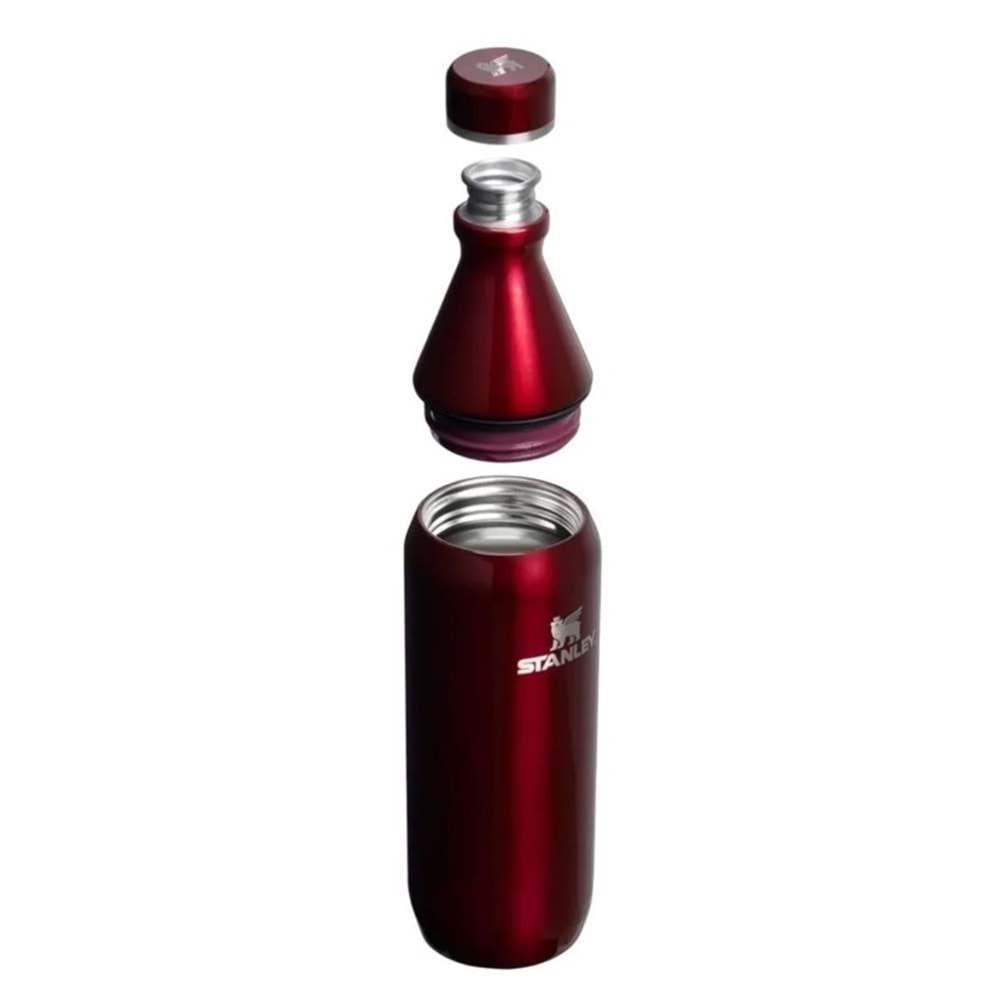 STANLEY THE ALL DAY SLİM BOTTLE 0.59L / 20OZ - GARNET SHİNE
