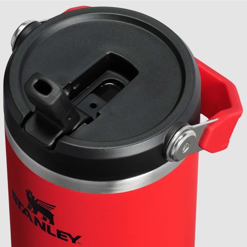 STANLEY THE ICEFLOW™ FLİP STRAW TUMBLER 0.89L / 30OZ - CHİLİ BLACK