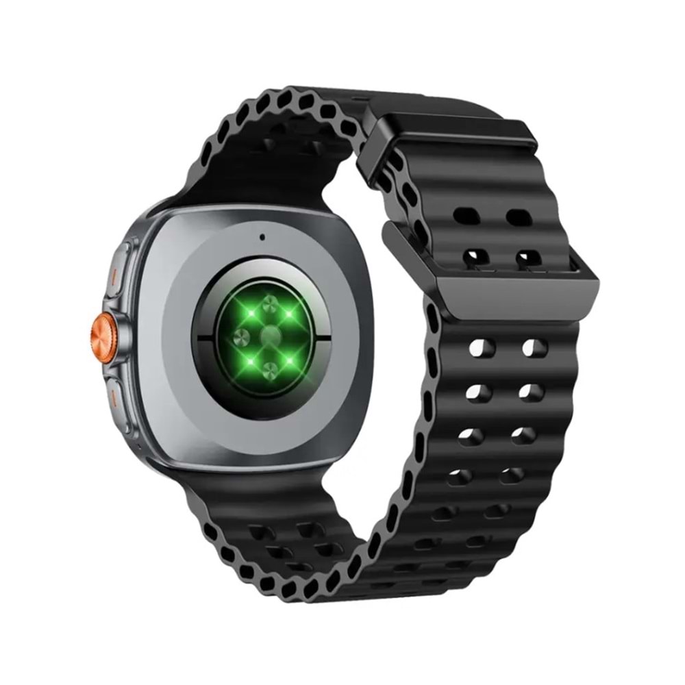 GREEN LION CONNECT PRO AKILLI SAAT SİYAH - GNCNNPSWBK