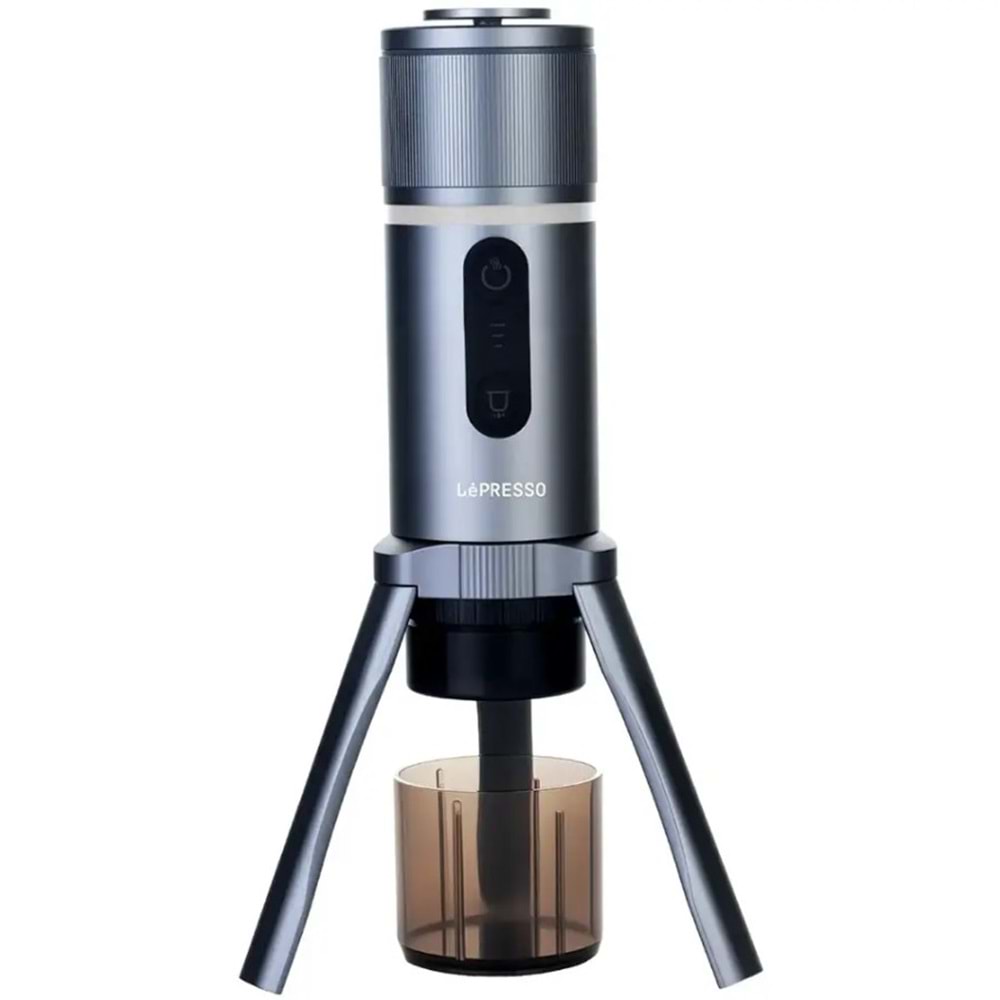 LEPRESSO BREWJET TAŞINABİLİR ESPRESSO MAKİNESİ TEK TUŞ GRİ - LPPECFFMGY