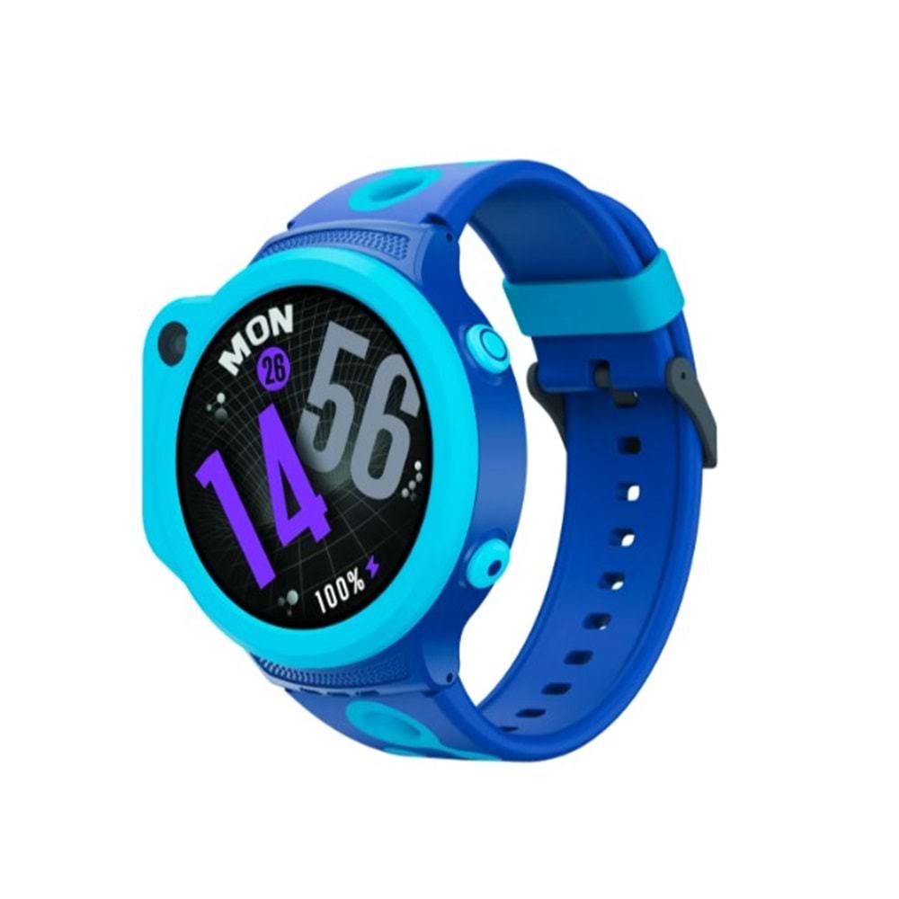 PORODO 4G GPS AKILLI ÇOCUK SAATİ GÖRÜNTÜLÜ ARAMA MAVİ - PDTK06BL