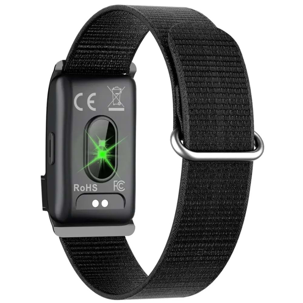 PORODO TRACKFİT PRO AKILLI BİLEKLİK SİYAH - PDS18BK