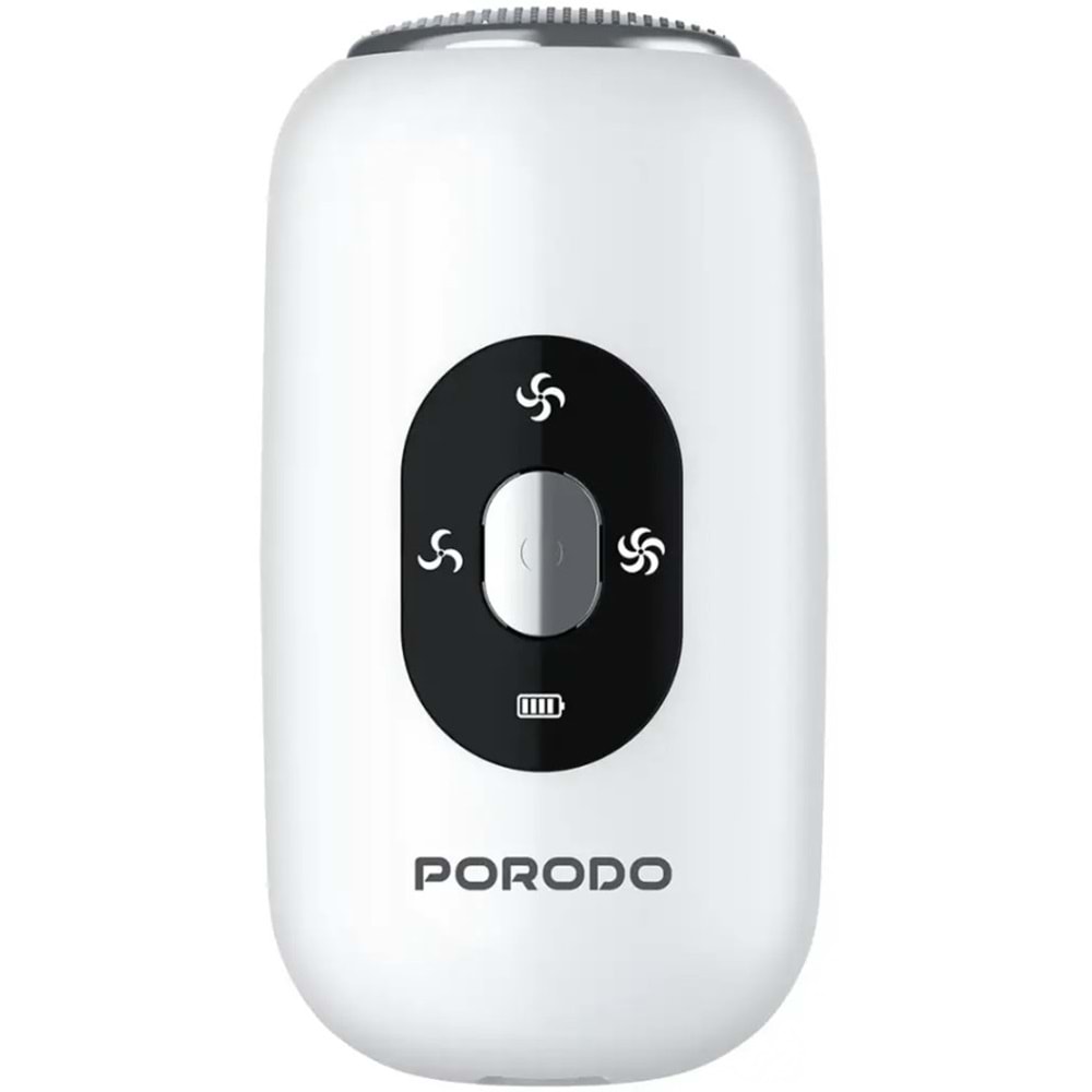 PORODO ÇİFT BAŞLIKLI ELEKTRİKLİ TOPUK TÖRPÜSÜ BEYAZ - PDLFST1087WH