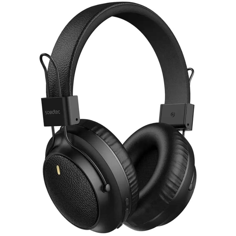 PORODO SMOOTH-TOUCH BLUETOOTH KULAK ÜSTÜ KULAKLIK SİYAH - PDSTCYZ18BK
