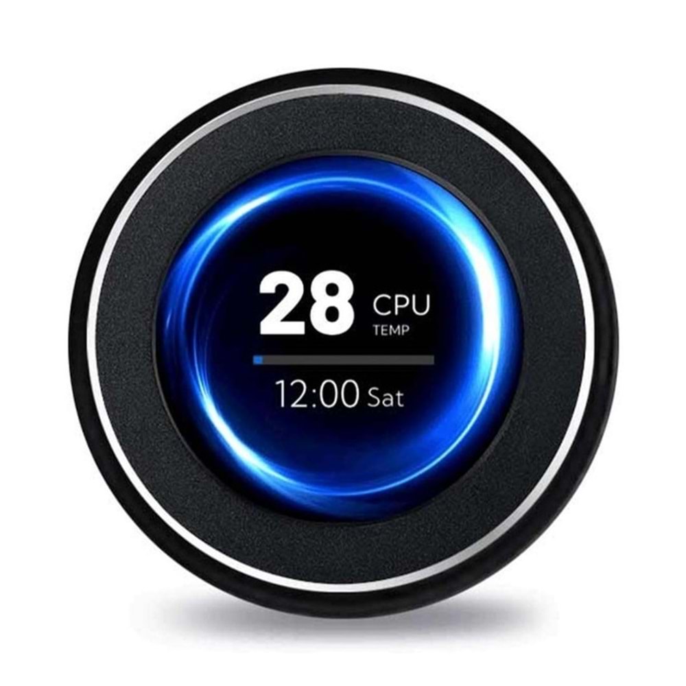 PORODO 2.1 INCH MİNİ AKILLI BİLGİ EKRANI SİYAH - PDX536