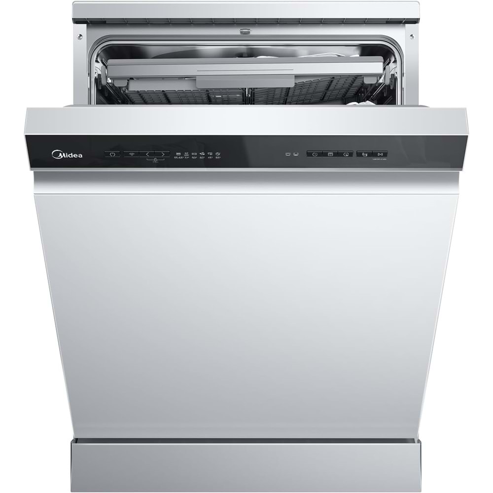 MIDEA SF 7.60NW14B BULAŞIK MAKİNESİ 60CM 8 PROGRAM BEYAZ