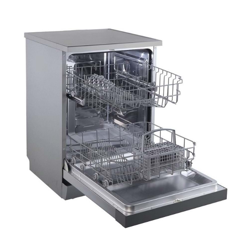 MIDEA MFD60S080X BULAŞIK MAKİNESİ 60CM 4 PROGRAM INOX