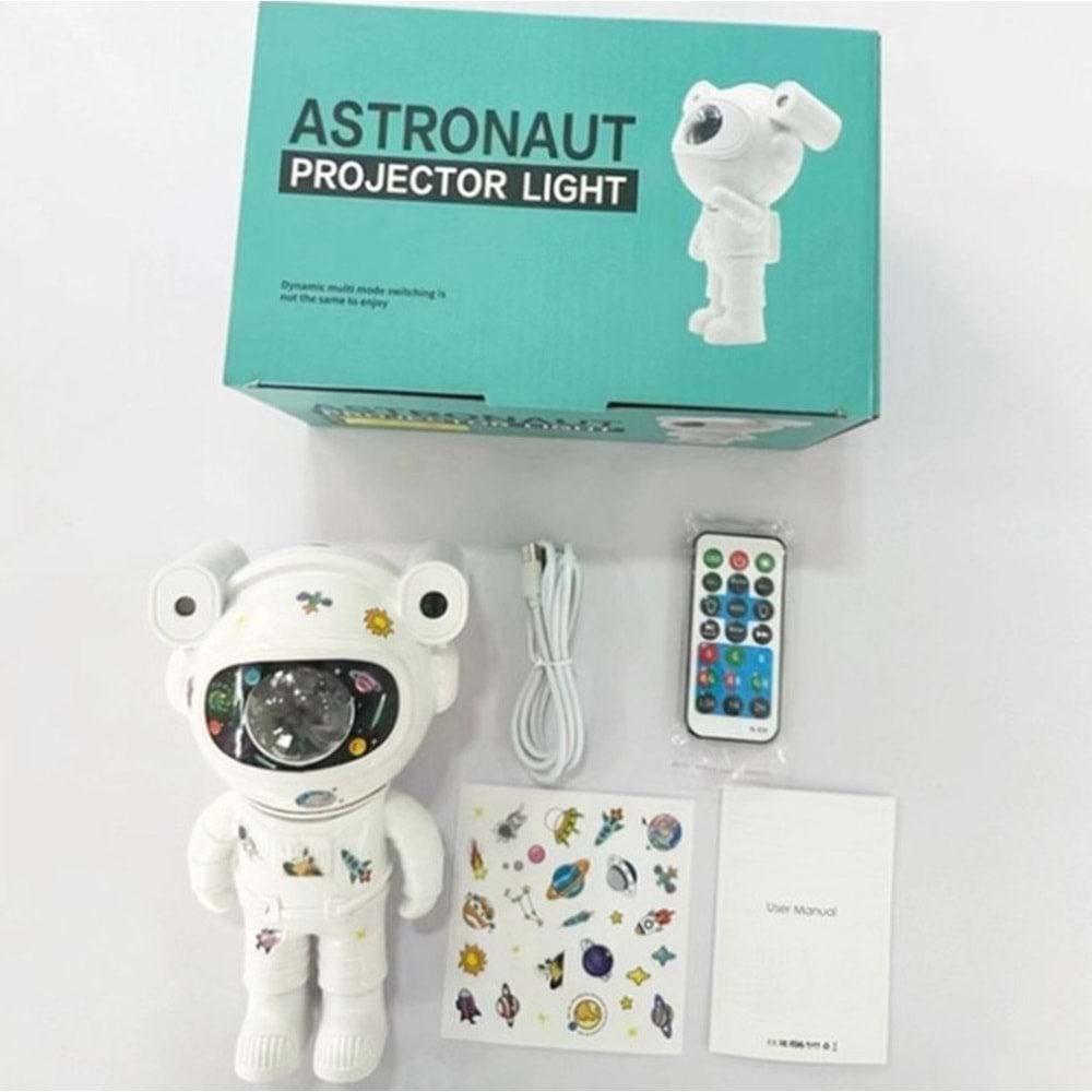2658108 UZAKTAN KUMANDALI ASTRONOT 532nm PROJEKTÖR IŞIĞI