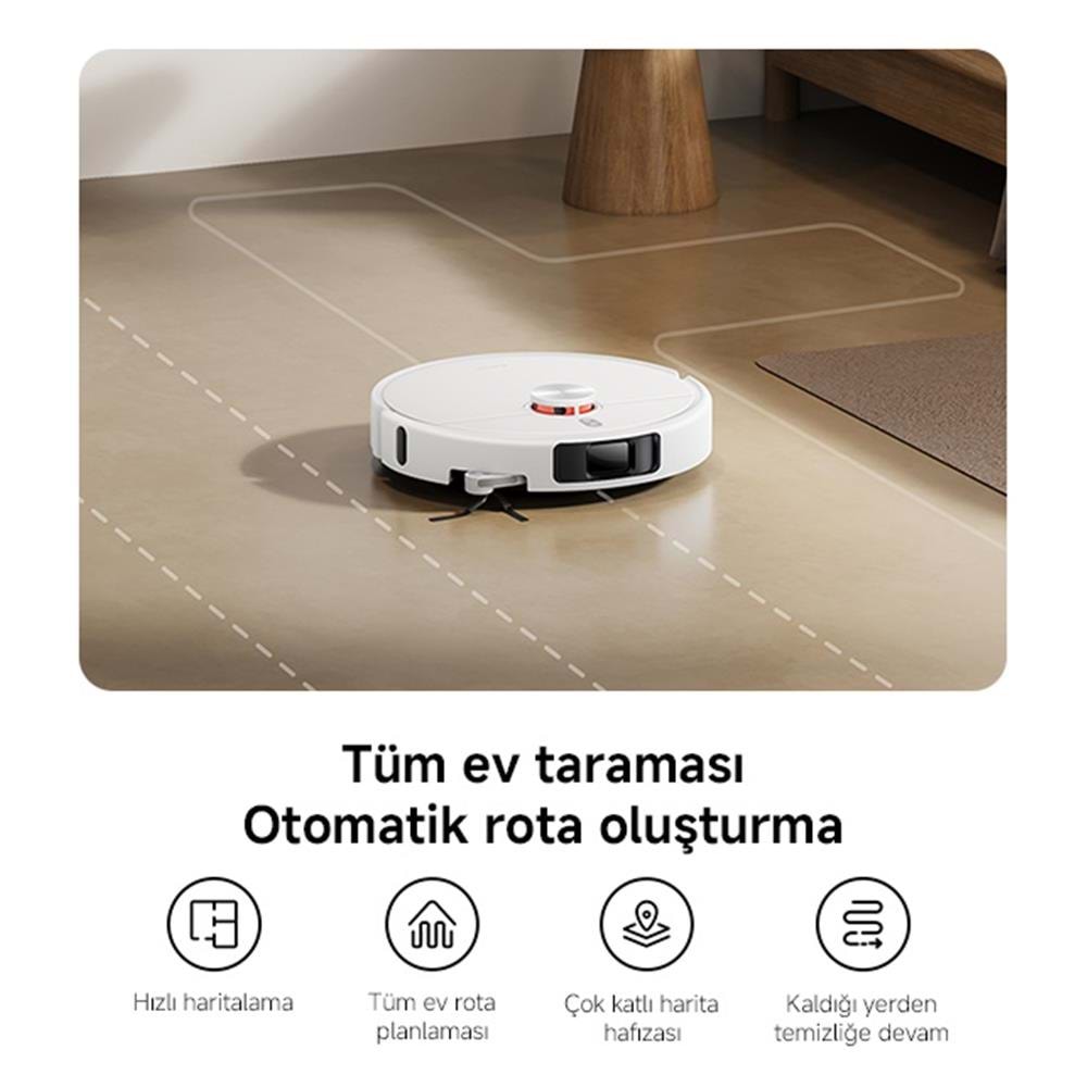 XİAOMİ H50 PRO VACUUM/MOP ROBOT SÜPÜRGE BEYAZ