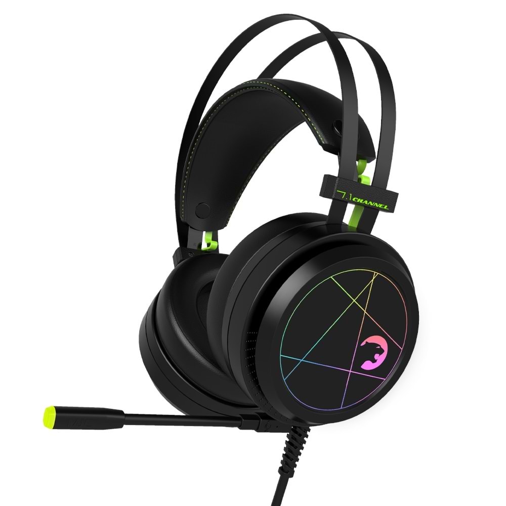 GAMEPOWER MEDUSA 7.1 SURROUND RAINBOW AYDINLATMALI GAMING OYUNCU KULAKLIĞI