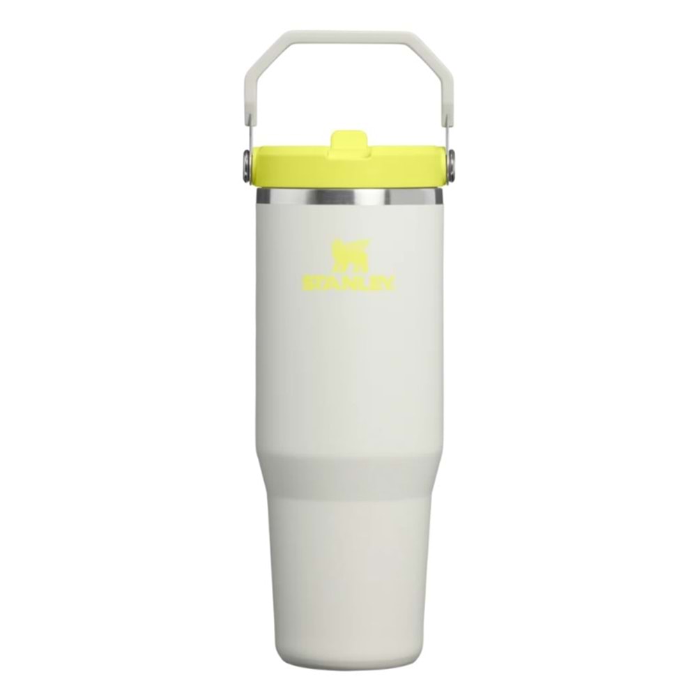 STANLEY THE ICEFLOW™ FLİP STRAW TUMBLER 0.89L / 30OZ - PALE STONE ATOMİC