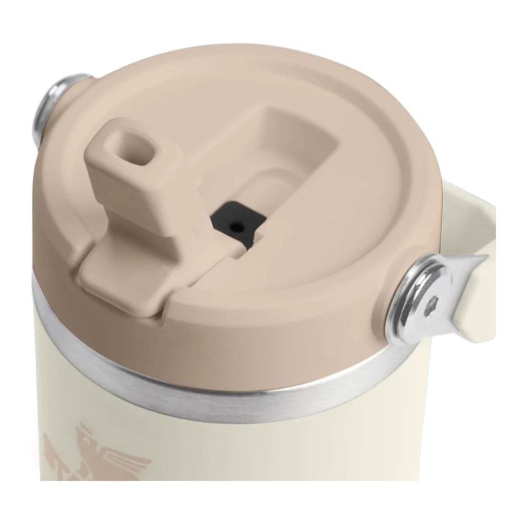 STANLEY THE ICEFLOW™ FLİP STRAW TUMBLER 0.41L / 14OZ - CREAM