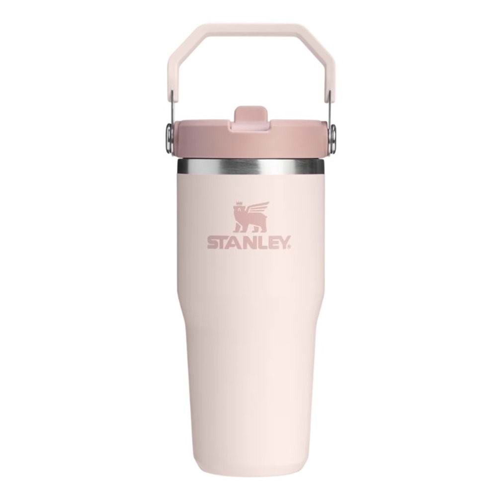 STANLEY THE ICEFLOW™ FLİP STRAW TUMBLER 0.41L / 14OZ - ROSE QUARTZ
