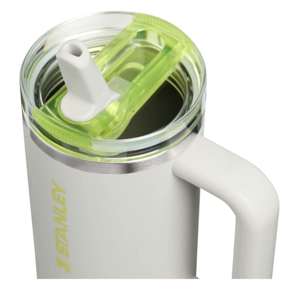 STANLEY THE QUENCHER PROTOUR FLİP STRAW TUMBLER 0.89L / 30OZ - PALE STONE ATOMİC
