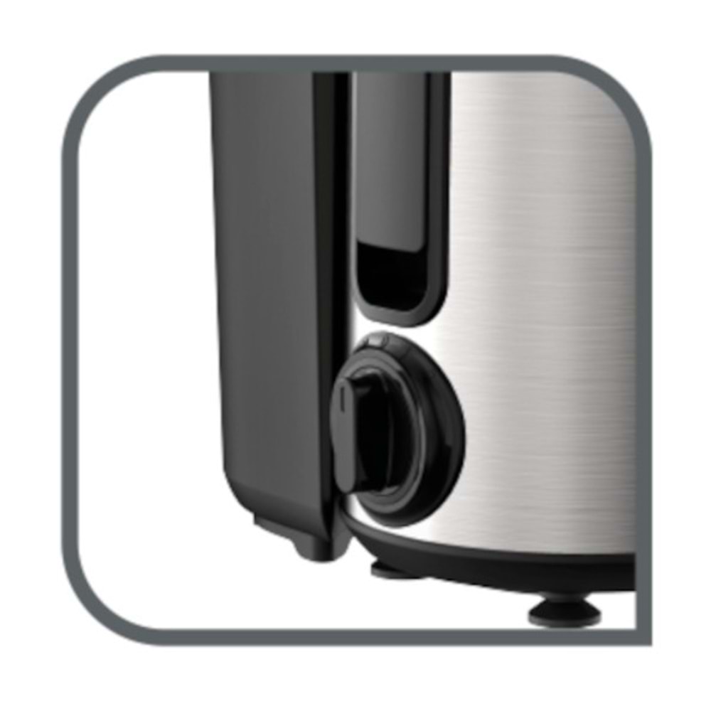TEFAL ZE420D38 FRUTELIA PLUS 400W KATI MEYVE SIKACAĞI - GÜMÜŞ/GRİ