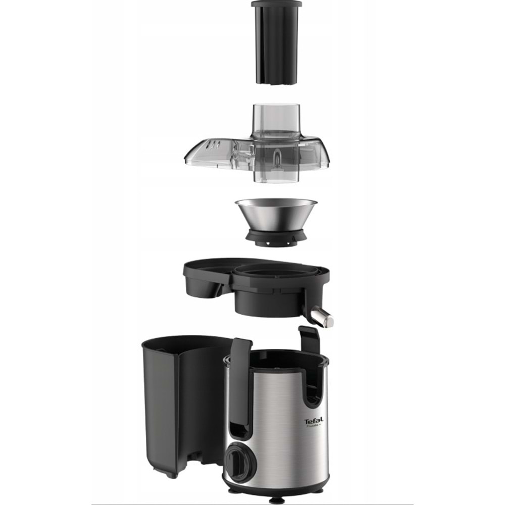 TEFAL ZE420D38 FRUTELIA PLUS 400W KATI MEYVE SIKACAĞI - GÜMÜŞ/GRİ