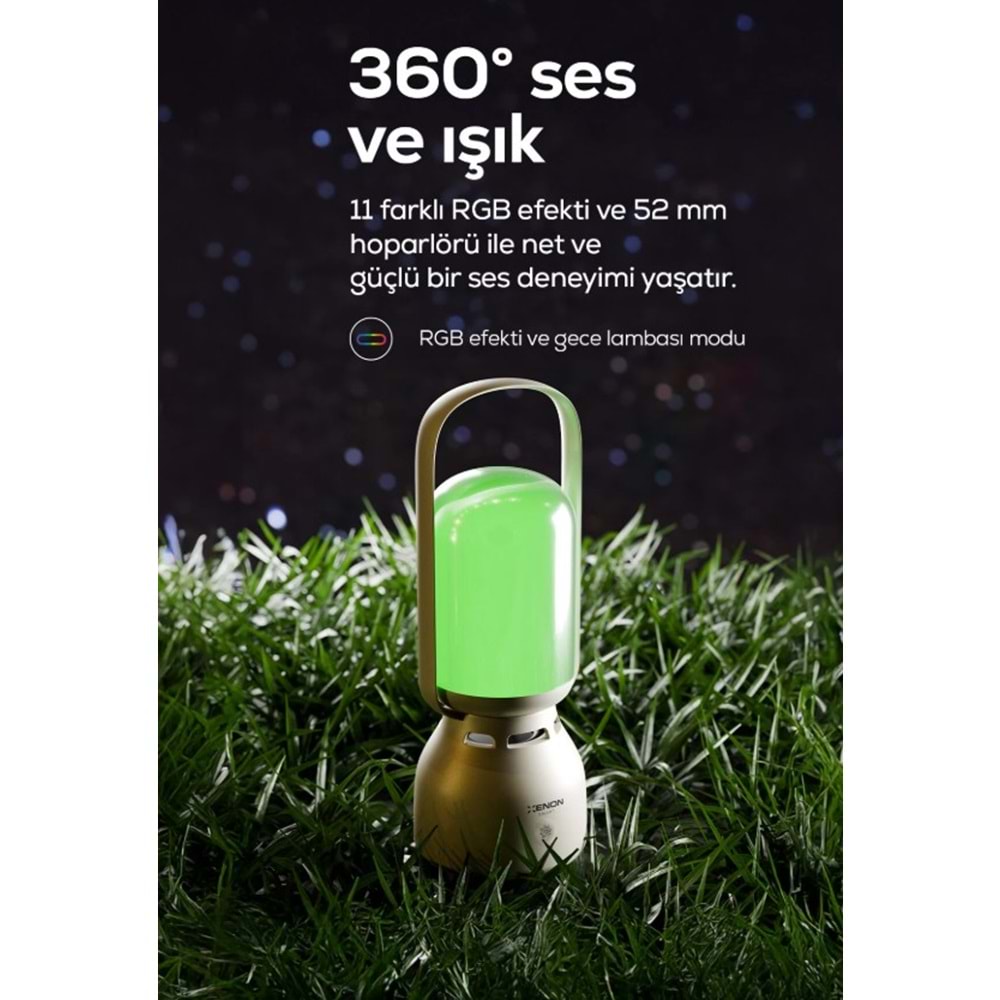 XENON SMART X6850 TAŞINABİLİR LAMBA&HOPARLÖR