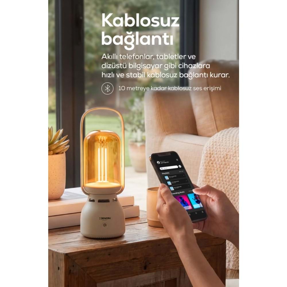 XENON SMART X6851 TAŞINABİLİR LAMBA&HOPARLÖR