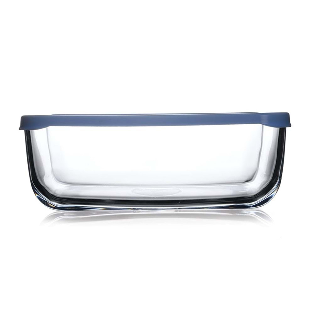 Paşabahçe Snow Box 1200 cc Saklama Kabı - Mavi Kapaklı 53743