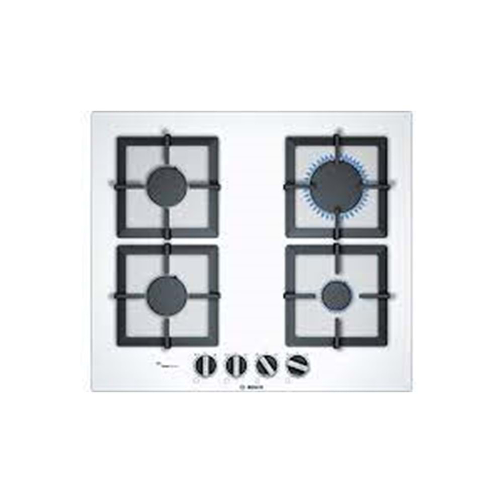 BOSCH PPP6A2B20O BEYAZ 4 GAZ KALIN CAM OTOMATİK ATEŞLEME