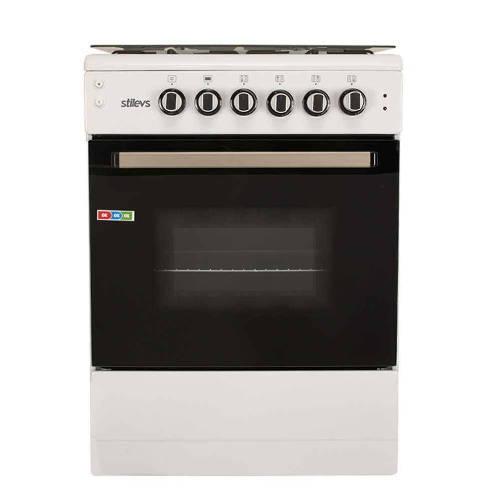 STİLEVS ST-FR6060ELİTWOK BEYAZ SOLO FIRIN