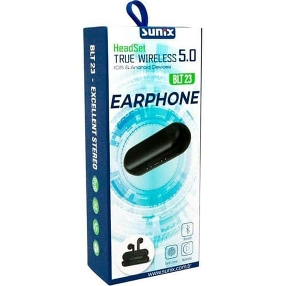 SUNİX BLT-23 TRUE WIRELESS 5.0 HEADSET