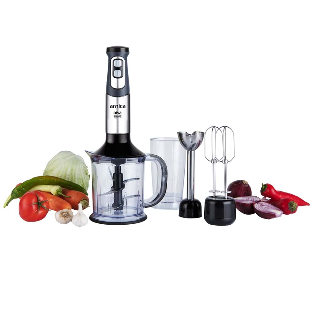 ARNİCA STİCK TREND BLENDER SET İNOX