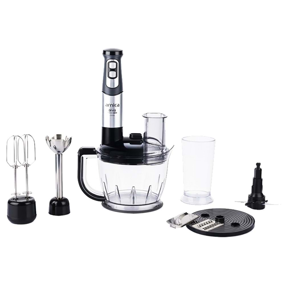 ARNİCA DİVA TREND PRO 21801 BLENDER SET SİLVER