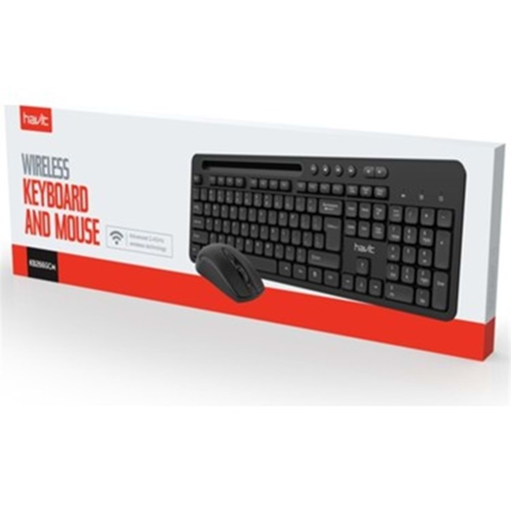 HAVİT KB266GCM WİRELESS KEYBOARD+MOUSE SET
