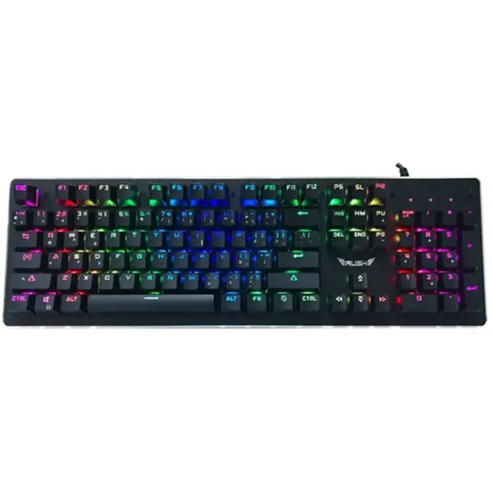 RUSH Q PSYCHOLED RGB OYUNCU KLAVYESİ RK909