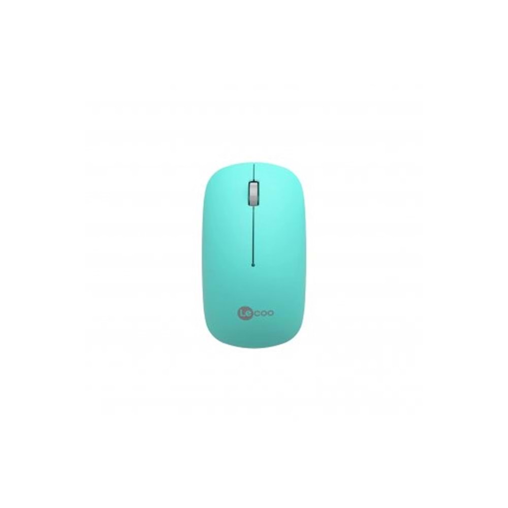 LECOO WS214 WİRELESS SİLENT MOUSE TURKUAZ