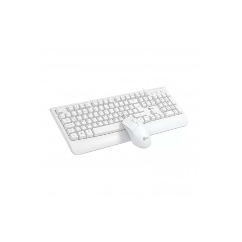LECOO CM105 KABLOLU KLAVYE&MOUSE SET BEYAZ