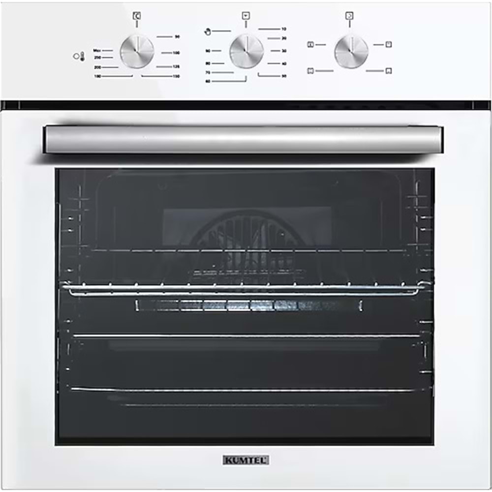SİLVER/KUMTEL A+ ANKASTRE TURBO BEYAZ FIRIN 60 LİTRE B66-SF2