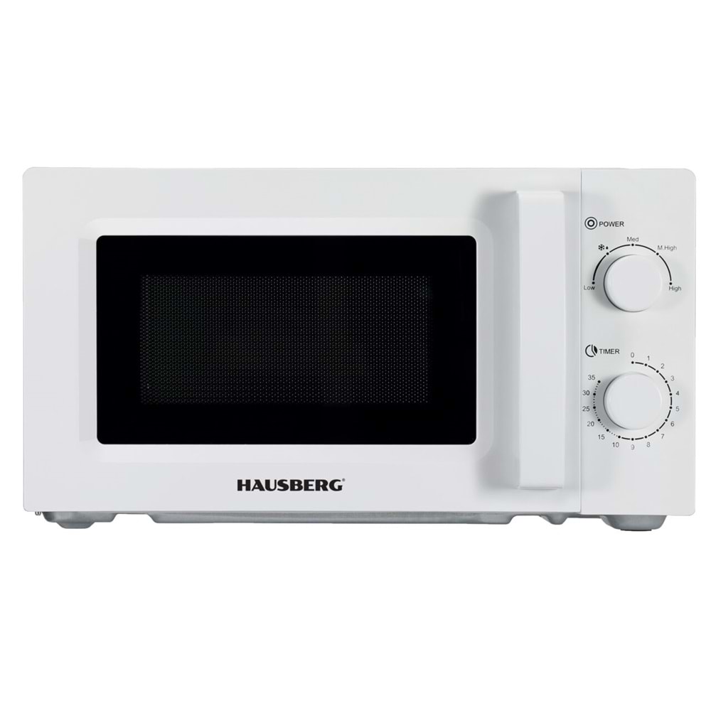 HAUSBERG HB8008AB BEYAZ MİKRODALGA 20 LİTRE