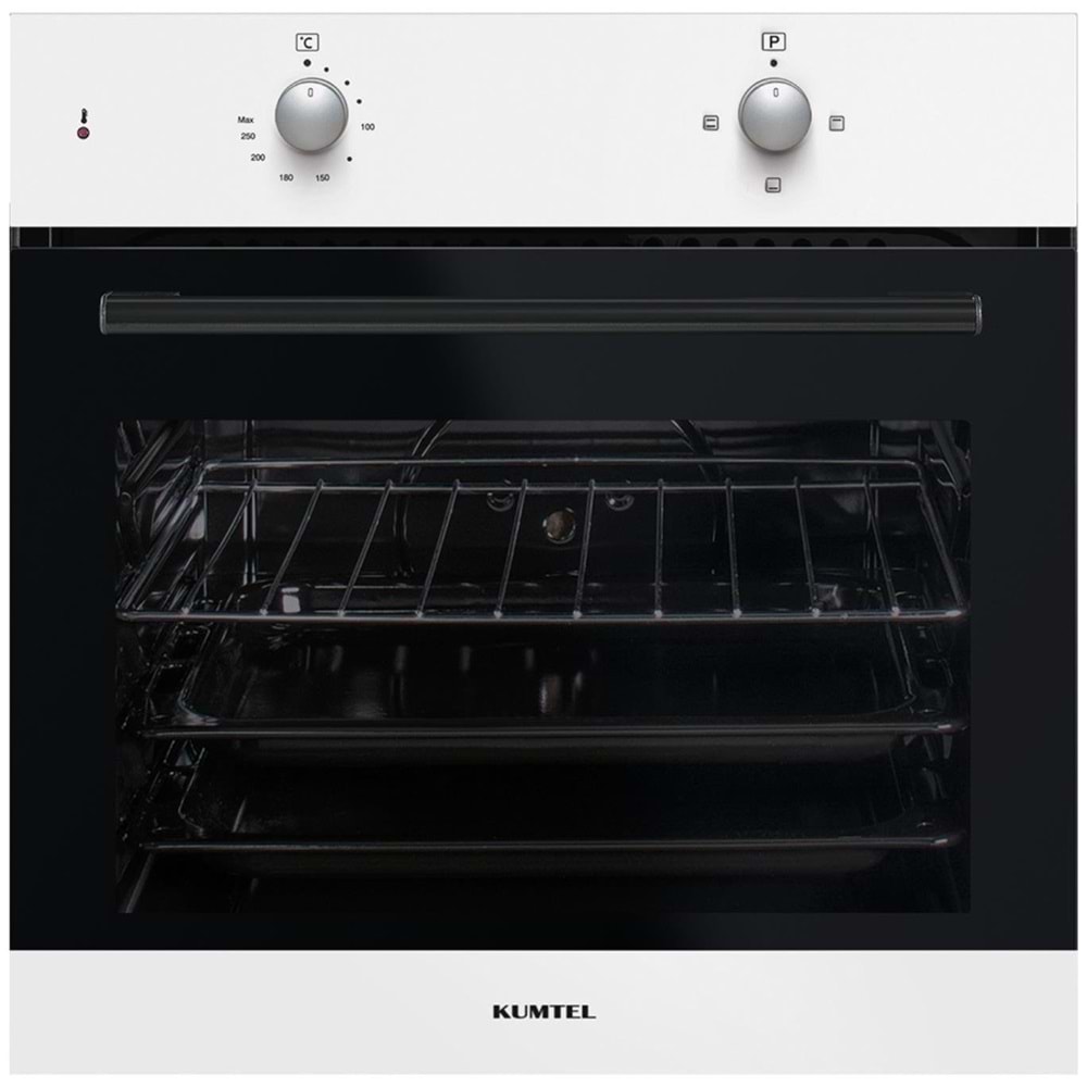 SİLVER/KUMTEL A+ ANKASTRE BEYAZ FIRIN 60 LİTRE B66-S2