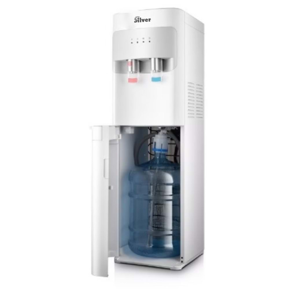 SİLVER SU SEBİLİ BEYAZ ALTTAN DAMACANA AE-SS-8B